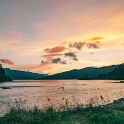 Sunset at Mokau Landing