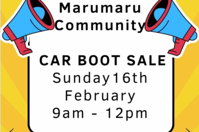 MARUMARU COMMUNITY CAR BOOT SALE